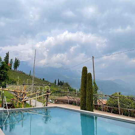 Pension Etschblick B&B Frangarto Bagian luar foto